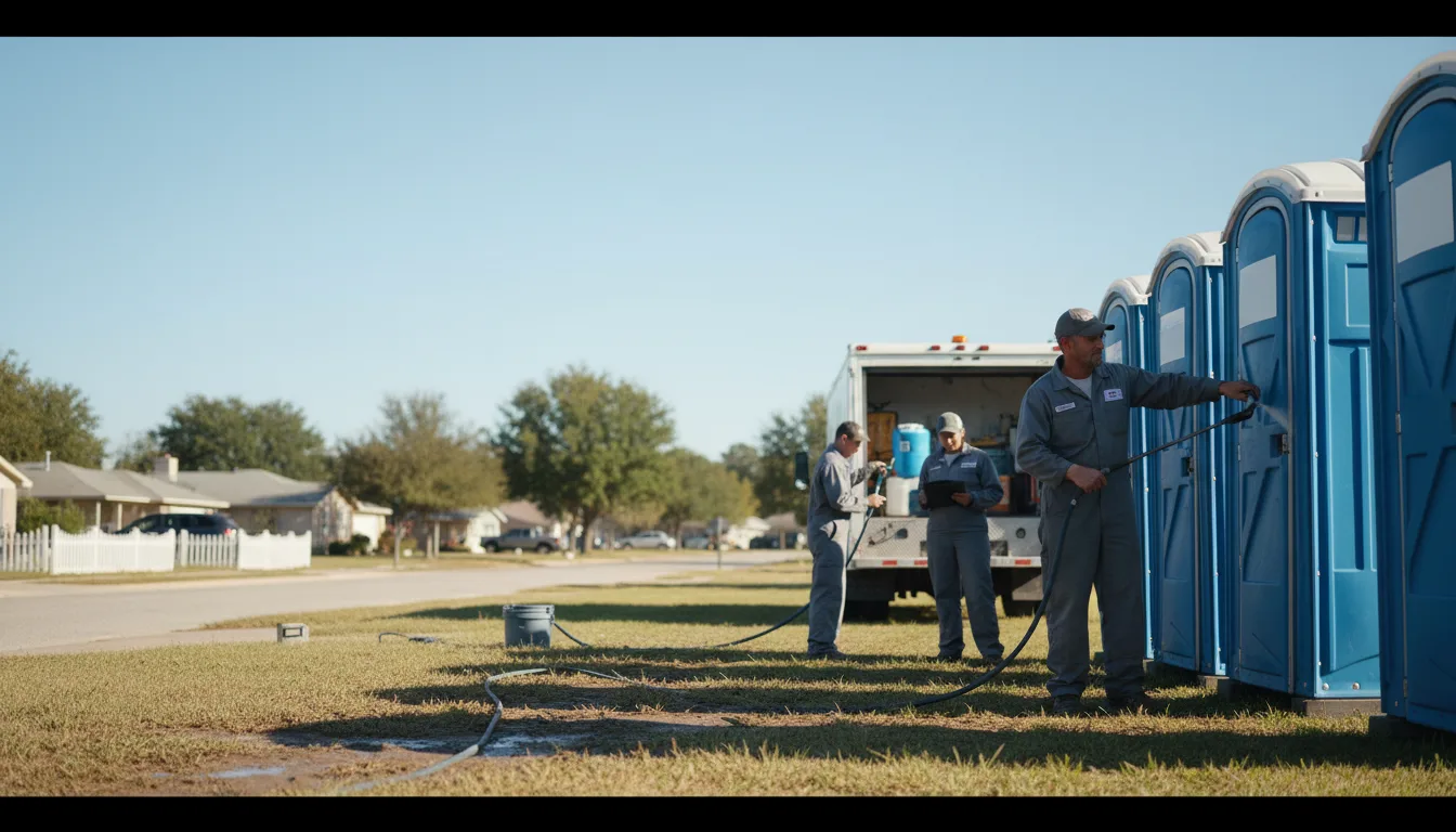 Long-Term Portable Toilet Rental in Durham, NC near me
